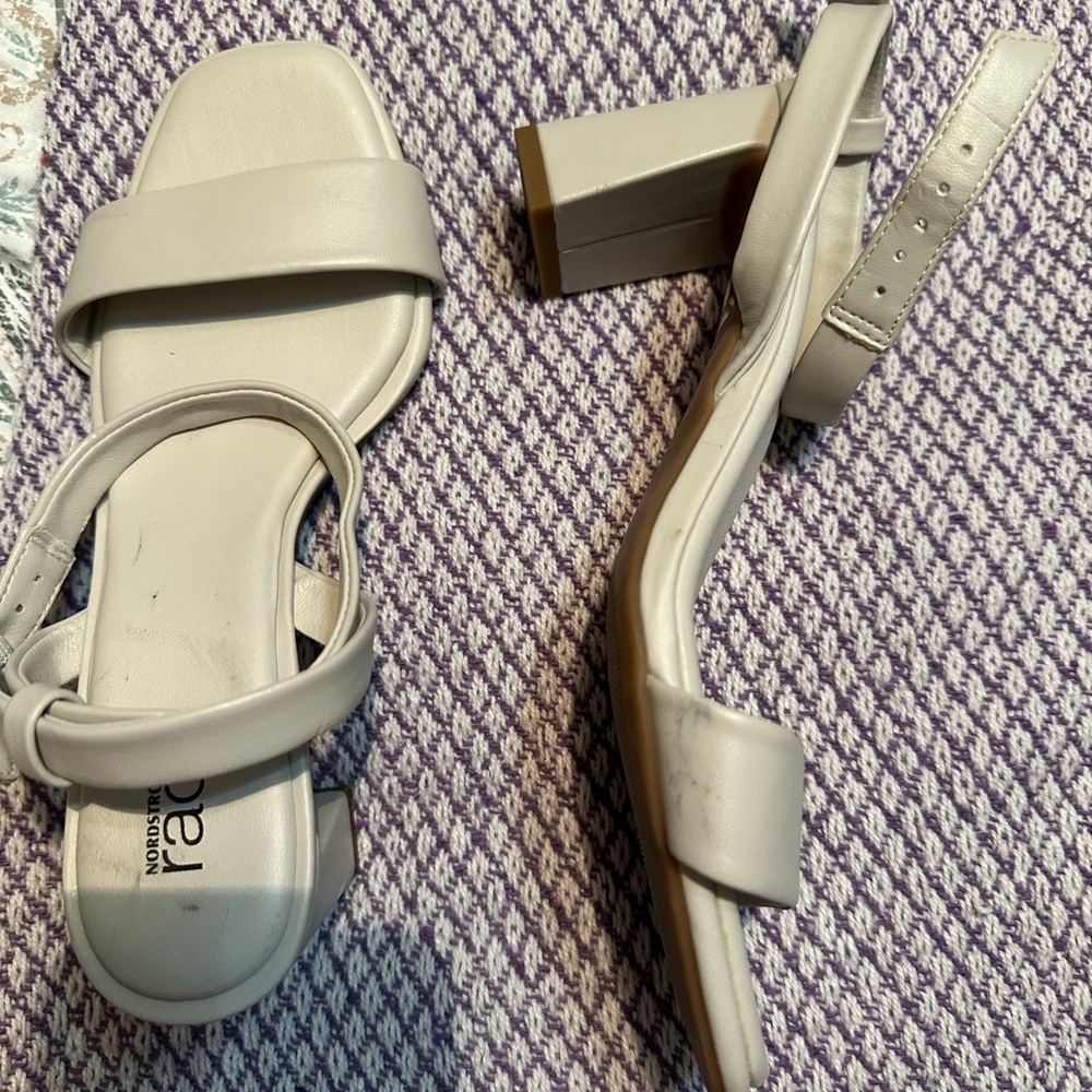 Nordstrom Women's Cream Sandals